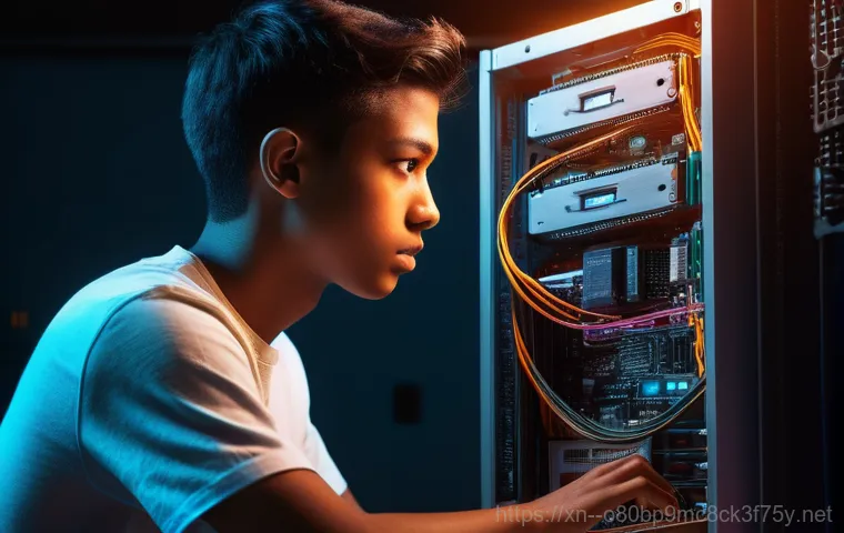 세마동 STATUS_IO_TIMEOUT - A young adult, fully clothed in casual wear, sits at a desk, head in hands, looking utterly exaspera...