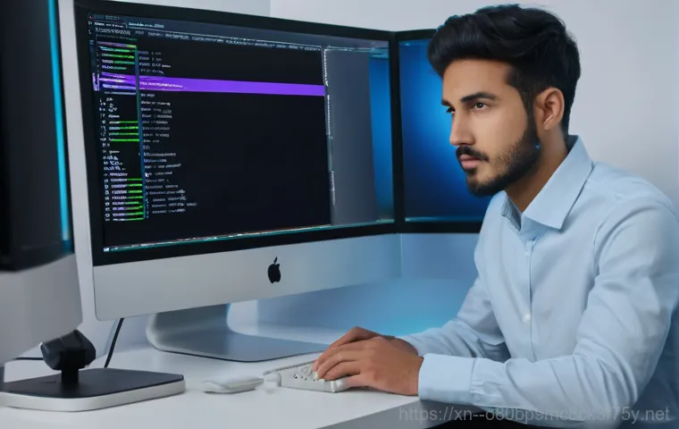 내가면 STATUS_KERNEL_BOOT_DRIVE_ERROR - An overhead shot looking into an open desktop computer case, brightly lit from within. A person's ha...