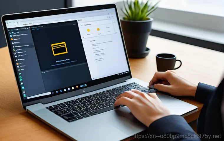 돈의동 STATUS_DEVICE_NOT_READY - A close-up shot of a computer monitor displaying a prominent "STATUS_DEVICE_NOT_READY" error message...