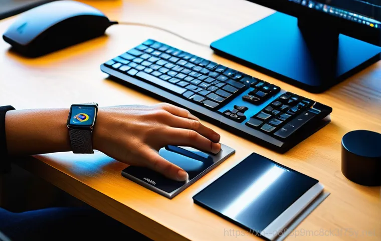 모현면 해킨토시 재설치 포맷  초기화 - A professional illustration showing a person, mid-20s, with a slightly frustrated but determined exp...