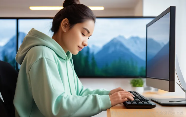 거여동 pc에 문제가 발생하여 다시 시작해야 합니다 - **Image Prompt 2: Focused Hardware Troubleshooting**
    A man (30s-40s, wearing a t-shirt and safet...