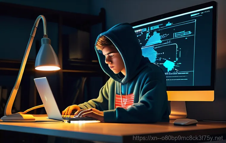 동구동 STATUS_CONNECTION_REFUSED - A young adult, dressed in casual, modern attire (jeans, t-shirt, light jacket), stands with a slight...