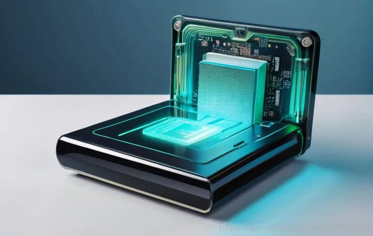 정자동 STATUS_DISK_NOT_INITIALIZED - **Prompt:** A detailed, eye-level shot capturing a pair of hands in the process of troubleshooting a...