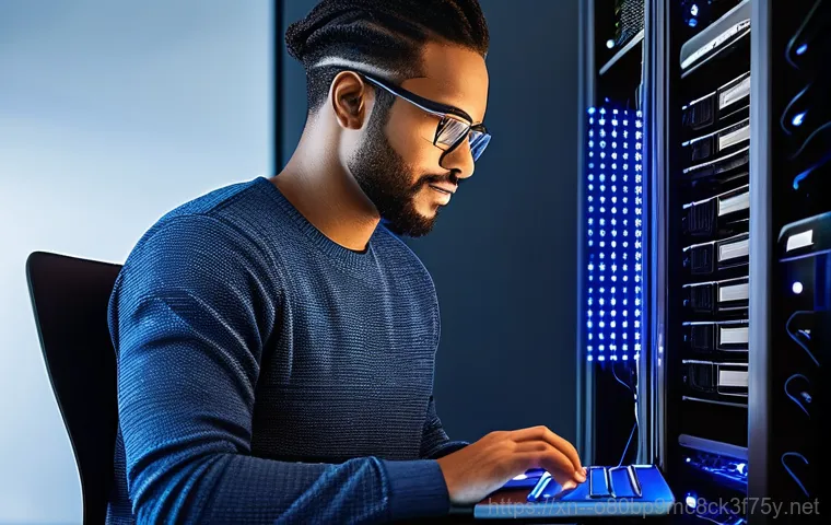 수진동 centos재설치 포맷  초기화 - **Prompt:** A young, determined IT administrator, male or female, wearing a neat, professional butto...