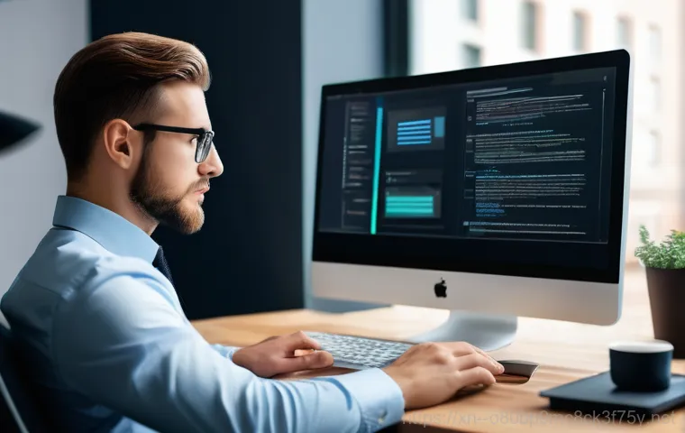 광진구 SYSTEM_SERVICE_EXCEPTION - **Prompt 2: Hardware Troubleshooting (RAM Focus)**
    "A focused individual, wearing a comfortable ...