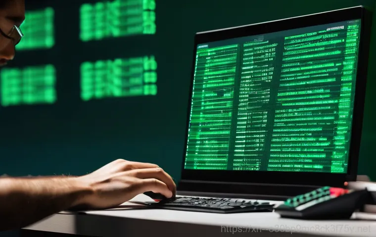 괴안동 악성코드 바이러스 - A focused and diligent female computer technician, wearing a clean, professional uniform with a comp... 괴안동 악성코드 바이러스 - A focused and diligent female computer technician, wearing a clean, professional uniform with a comp...