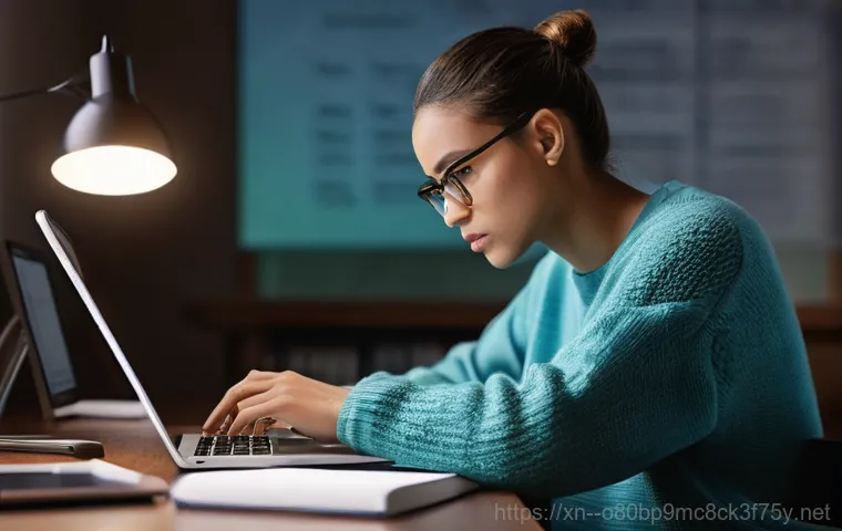 가사동 STATUS_PROTECTION_ERROR - **Prompt:** A young man in his early twenties, dressed in a casual t-shirt and jeans, sits hunched o...