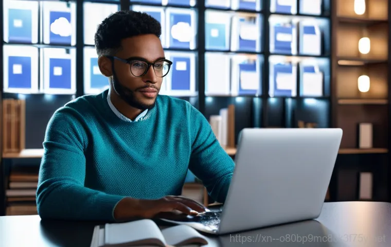 문래동 STATUS_DISK_READ_FAILURE - **Image Prompt 2: Fading Memories on a Broken Disk**
    A poignant scene depicting the concept of d...