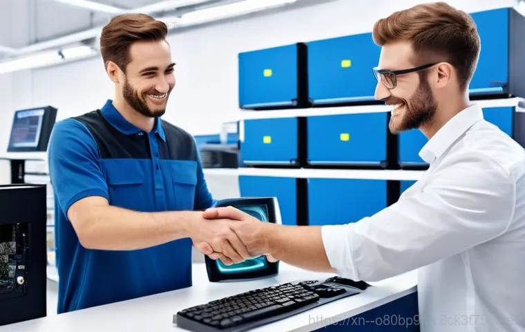 석수동 부팅안됨 - A professional computer repair technician, dressed in a clean work shirt, intently examining the ope... 석수동 부팅안됨 - A professional computer repair technician, dressed in a clean work shirt, intently examining the ope...