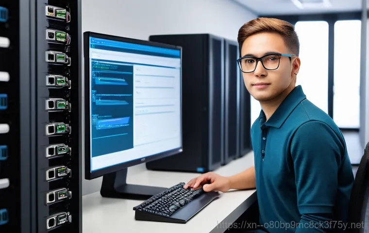 갈매동 centos재설치 포맷  초기화 - A person, appearing stressed and slightly overwhelmed, sitting in front of a computer screen display...
