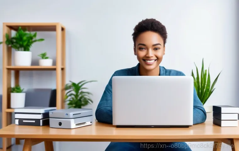 양화동 PAGE_TABLE_CORRUPT - A person, dressed in comfortable home attire, sits at a desk in a well-organized home office. Their ...