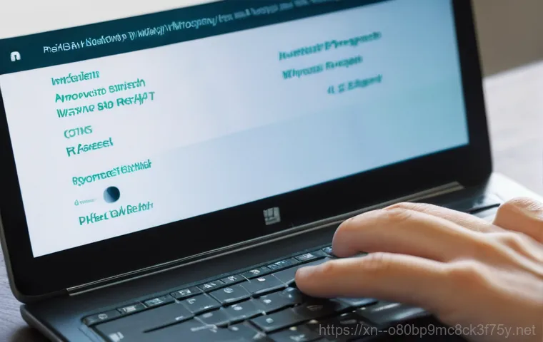 성내동 윈도우8 windows8 재설치 포맷 초기화 - A middle-aged person, looking exasperated and stressed, is sitting in front of an visibly outdated a... 성내동 윈도우8 windows8 재설치 포맷 초기화 - A middle-aged person, looking exasperated and stressed, is sitting in front of an visibly outdated a...