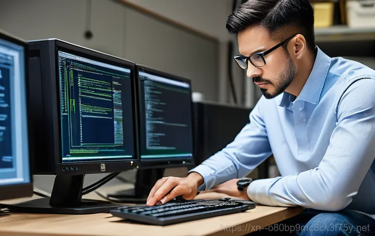 팽성읍 SOFTWARE_EXCEPTION - A conceptual image depicting the idea of "software conflict" within a computer system. Visualize an ... 팽성읍 SOFTWARE_EXCEPTION - A conceptual image depicting the idea of "software conflict" within a computer system. Visualize an ...