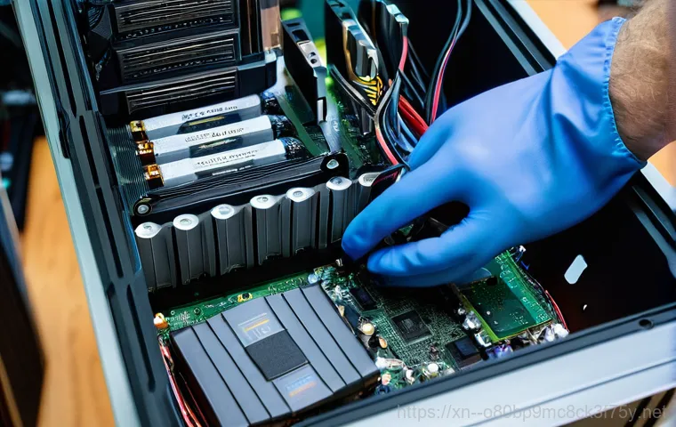 용동 파워조립 및 교체수리 - **Sudden Power Loss:** A person, appearing frustrated and slightly distraught, sits in front of a co...