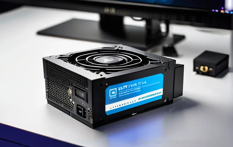 용동 파워조립 및 교체수리 - **Power Supply Replacement by Expert:** A close-up shot of skilled hands, possibly wearing anti-stat...