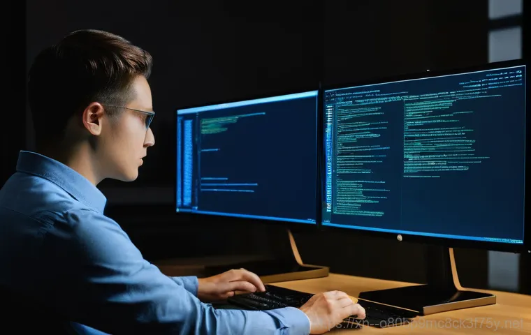 안암동 INACCESSIBLE_BOOT_DEVICE - **Image Prompt 2: Diligent Hardware & BIOS Check**
    A person, wearing a clean, practical outfit s...