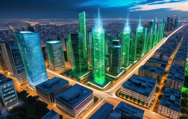 지산동 STATUS_DISK_FULL - A sprawling, futuristic smart city at twilight, with towering skyscrapers and interconnected infrast... 지산동 STATUS_DISK_FULL - A sprawling, futuristic smart city at twilight, with towering skyscrapers and interconnected infrast...