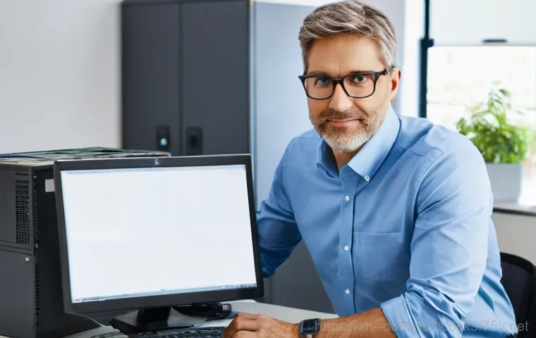 가현동 파일서버출장방문수리점 - **Image Prompt 1: Emergency Server Rescue in a Modern Office**
    A high-angle, dynamic shot of a m...