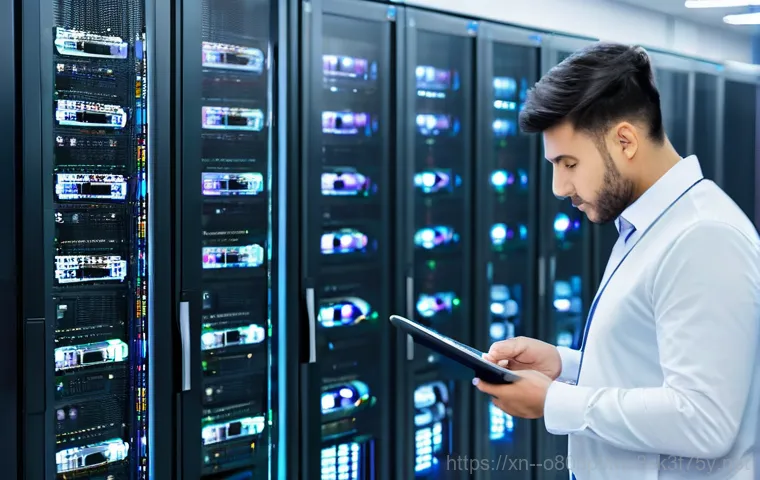 가현동 파일서버출장방문수리점 - **Image Prompt 2: On-Site Expert Resolving Complex IT Issue at a Small Business**
    A mid-shot of ...