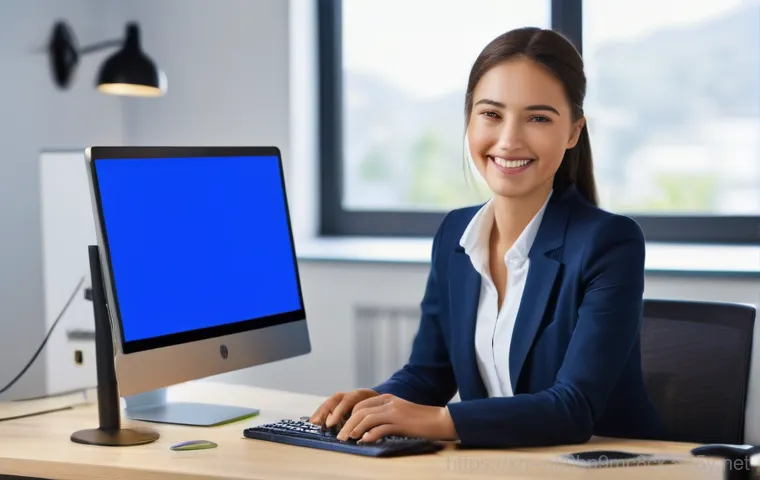 용문면 SYSTEM_THREAD_EXCEPTION_NOT_HANDLED - **Prompt 2: A Technician Diagnosing the Blue Screen Cause**
    A focused, medium shot of a skilled ...