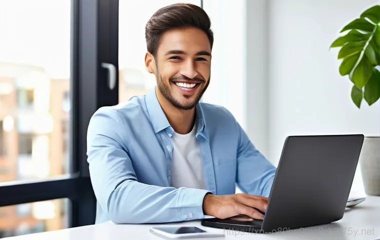 삼각산동 윈도우8 windows8 재설치 포맷  초기화 - A highly stylized, futuristic representation of a laptop screen. Within the screen's glowing boundar...