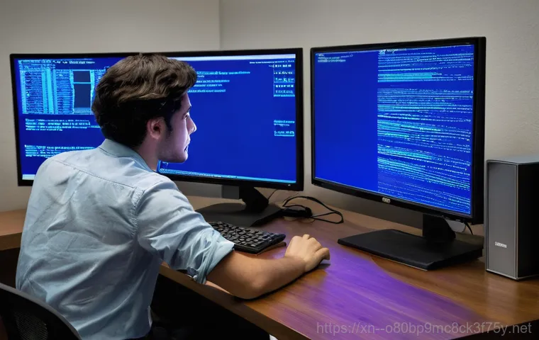 망포동 본체 꺼졌다 켜졌다 할때 - **Prompt:** A close-up, high-detail shot inside a desktop computer case, showcasing the CPU cooler a...