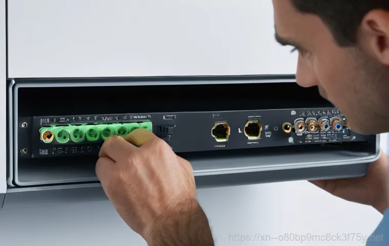 신생동 신호없음 - **"No Signal" Initial Confusion:**
    A contemporary living room scene during the day. An adult ind...