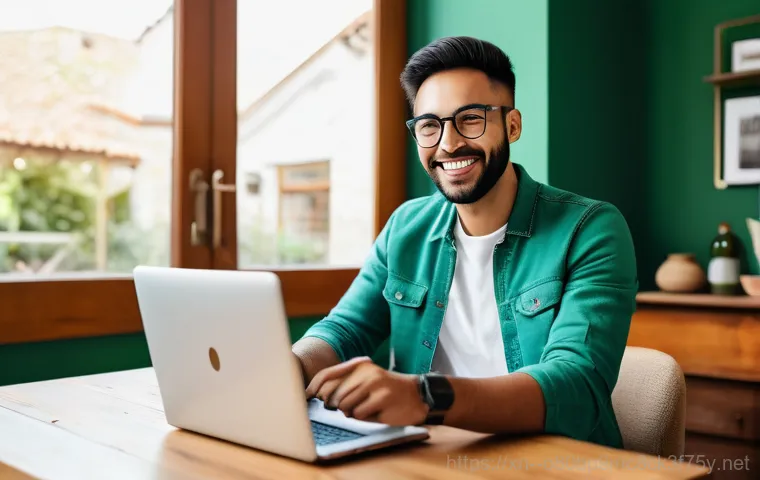 옥천동 STATUS_IMAGE_INVALID - **Prompt:** A person, dressed in casual yet neat attire, diligently working on a desktop computer wi...