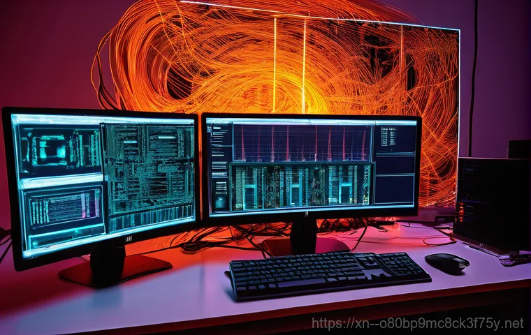 검단동 HARDWARE_INTERRUPT_STORM - Prompt 1: The Digital Chaos of an Interrupt Storm**