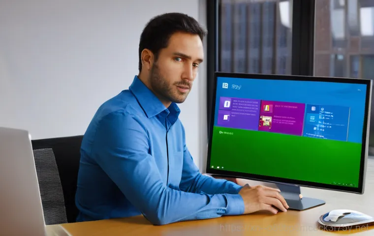 어둔동 윈도우8 windows8 재설치 포맷  초기화 - **Image Prompt 1: The Clean Slate - Windows 8 Clean Installation**
    A focused young woman, mid-20...