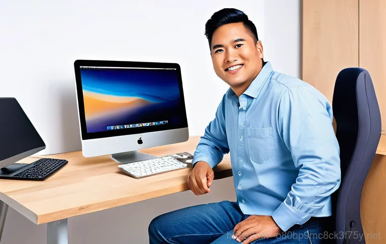 관동 아이맥 판매 및 수리 - **Prompt:** A highly skilled technician, wearing a clean, professional work apron, is meticulously w...