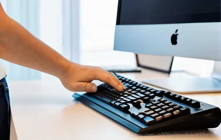 풍도동 ATTEMPTED_EXECUTE_OF_NOEXECUTE_MEMORY - **Prompt:** A close-up, macro shot inside a clean, open desktop computer tower. A pair of expert han...