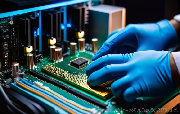 공촌동 KERNEL_MODE_HEAP_CORRUPTION - **Prompt:** A person sitting at a dimly lit desk, hands running through their hair in frustration, s...