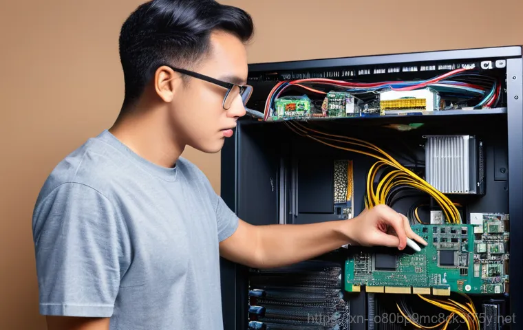 남촌동 STATUS_RESOURCE_NOT_OWNED - **Prompt:** A young adult, looking frustrated and slightly confused, sits in front of a computer scr...