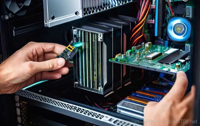 원곡면 DRIVER_POWER_STATE_FAILURE - A person, seen from a slightly elevated angle, is intently focused on a laptop screen, with one hand...