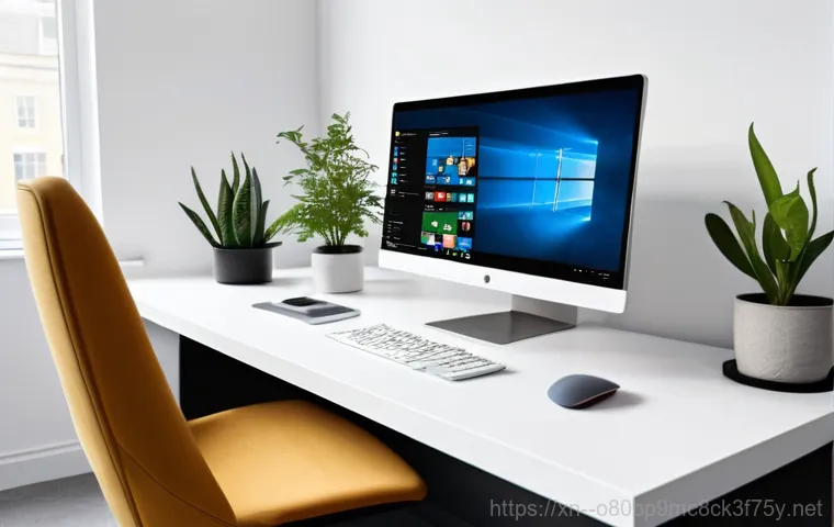 홍지동 윈도우10 windows10 재설치 포맷  초기화 - A close-up shot of a person's hands (ethnically ambiguous, well-maintained, early 30s) diligently pr...