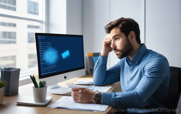 덕은동 부팅불가 - A professional and skilled computer repair technician, in their late 30s, wearing a clean, branded w...