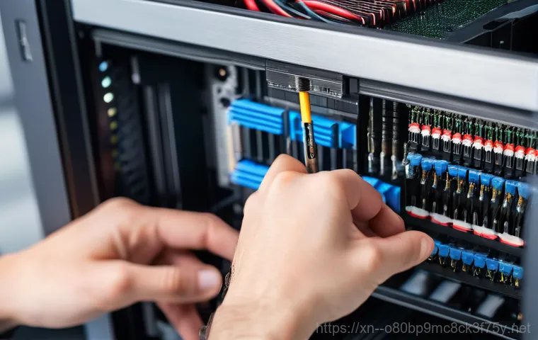 매교동 STATUS_KERNEL_BOOT_FAILURE - A person, appearing visibly stressed and frustrated, sits in front of a computer monitor displaying ...