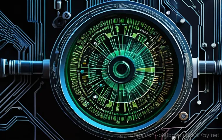 전농동 SYSTEM_THREAD_EXCEPTION_NOT_HANDLED - A person in a home office setting, looking intently at a computer monitor displaying the "SYSTEM_THR...