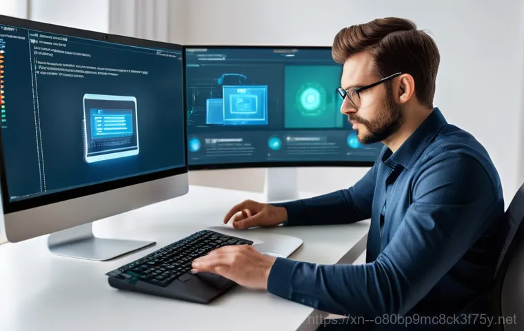 역촌동 STATUS_INVALID_LOCK_SEQUENCE - An abstract, high-tech digital art rendering of a complex, glowing lock mechanism composed of interc...