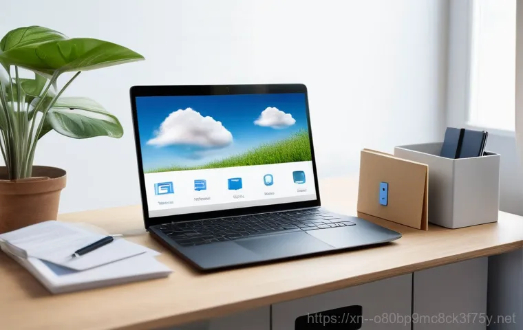 화현면 윈도우8 windows8 재설치 포맷  초기화 - **Prompt:** A pair of hands, belonging to a person in their late twenties, are carefully inserting a...