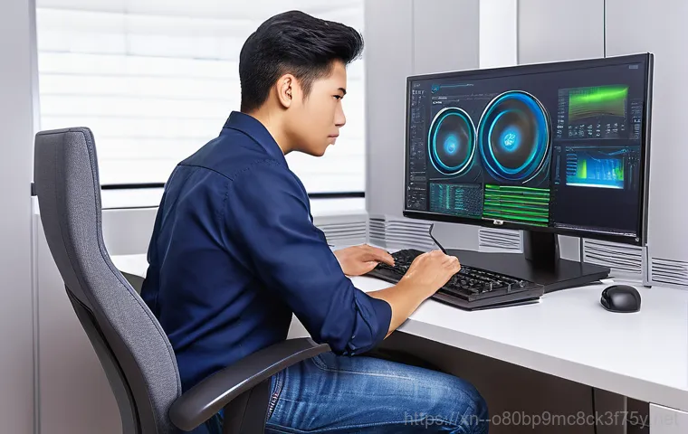 백석읍 STATUS_KERNEL_SECURITY_CHECK - **Prompt 2: Troubleshooting Internal Components**
    A focused person, wearing a casual t-shirt, is...