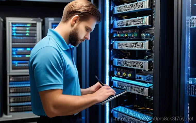 저동 서버출장방문수리점 - **Image Prompt 1: Sudden Server Shutdown Chaos**
    A bustling, modern office environment suddenly ...