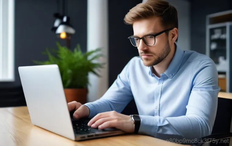 구포동 WHEA_UNCORRECTABLE_ERROR - **Prompt:** A detailed, well-lit shot of hands, wearing light-colored anti-static gloves, carefully ...