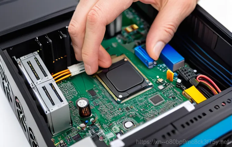 길음동 STATUS_KERNEL_DISK_ERROR - **Prompt:** A close-up, stylized depiction of a hard disk drive (HDD) showing clear signs of digital...