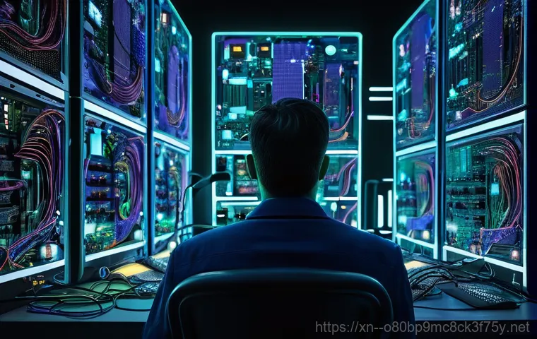 교동면 THREAD_TERMINATION_PORT - **Prompt 1: The Sudden Blue Screen Alarm**
    "A young professional, looking distressed and a bit p...