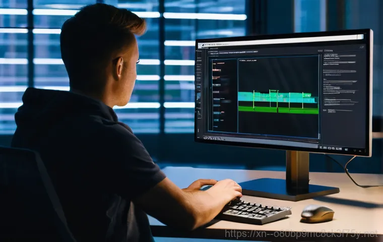 서구 DRIVER_IRQL_NOT_LESS_OR_EQUAL - **Prompt 2: Delving Into The Machine**
    A close-up, well-lit shot inside an open desktop computer...