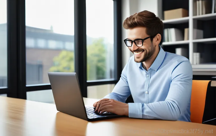 쌍문동 윈도우8 windows8 재설치 포맷 초기화 - A person in their late twenties, wearing a clean, simple t-shirt, is meticulously backing up data fr... 쌍문동 윈도우8 windows8 재설치 포맷 초기화 - A person in their late twenties, wearing a clean, simple t-shirt, is meticulously backing up data fr...