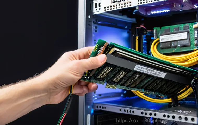 은현면 all boot options are tried - A person, mid-20s to 30s, focused intently on a desktop computer monitor, where a blue BIOS/UEFI set...