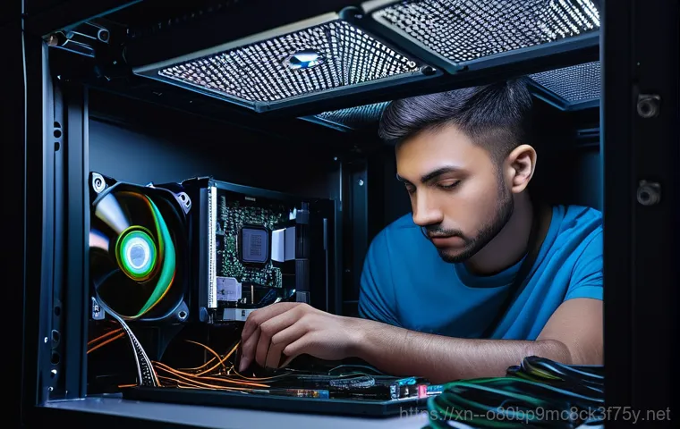 파장동 STATUS_KERNEL_DISK_ERROR - An abstract representation of a damaged hard disk. Visualize corrupted data flowing out of a cracked...